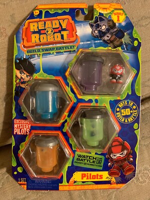 Ready 2 Robot Pilots Series 1 New Slime Suprise Mystery Toy Ready2Robot (New)