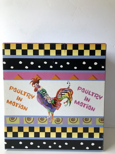 Poultry In Motion Westland Giftware Sharon Neuhaus Chicken Noodle Soup Rooster - Picture 9 of 9