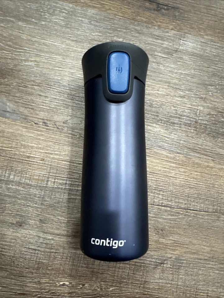 Taza de café de viaje Contigo Autoseal de acero inoxidable 16 oz púrpura metálico Foto 2 de 4