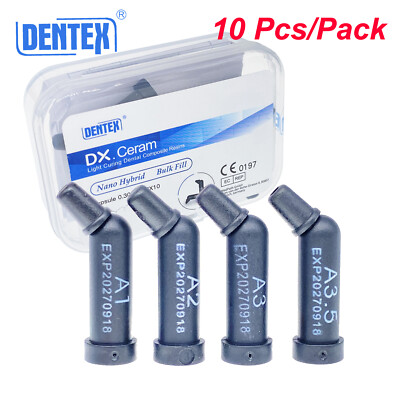DENTEX Dental Composite Re Capsules Unidose A1 A2 A3 B1 Fit Filtek