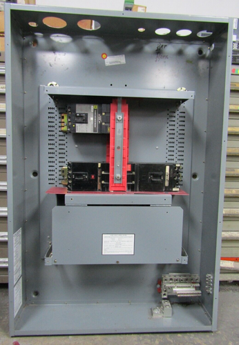 ๐ SQUARE D 400 AMP MAIN LUG I-LINE PANELBOARD 600 VAC 3 PHASE TYPE 1 1448-4 - Picture 2 of 16