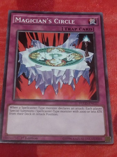 Yu-Gi-Oh! Magician's Circle Card (SDSC-EN035) - 1st Edition Common From Spellcasters Command Deck