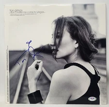 TORI AMOS Signed Auto "Don't Make Me Come To Vegas" Album w/ Vinyl PSA/DNA