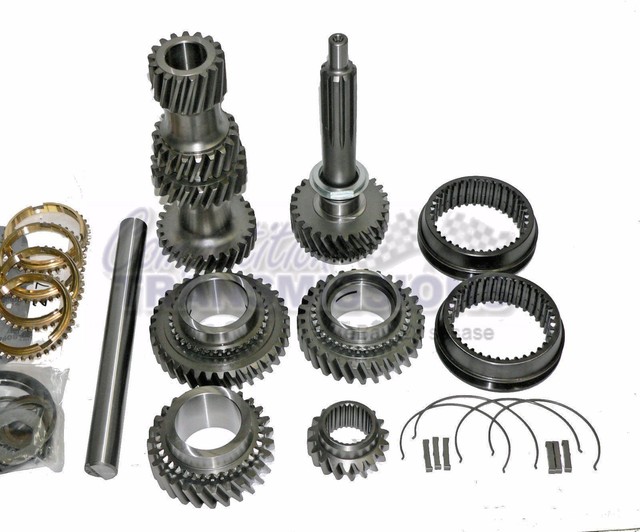 Muncie M22 Gear Set w/ Rebuild Kit, Sliders, Cluster Pin 4 Speed 2.20