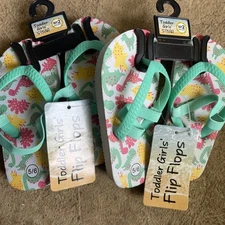 2 Pairs Toddler Girls’ Size Small (5/6) Old East Main Co.  Multicolor Dinosaurs