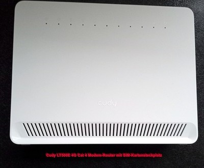 Cudy LT500E 4G LTE Cat 4 Modem-Router Mit Sim-Kartensteckplatz