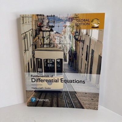 Pearson Fundamentals of Differential Equations 9th Edition Global Ed. 2019 PB