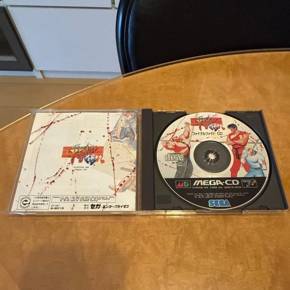Final Fight CD Mega CD Japan Sega Tested Action Game Import Region Locked - Image 2 of 2