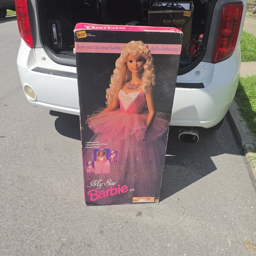 1992 MY SIZE BARBIE Pink Ballerina 36" Doll-New in Sealed Box Mattel 2517