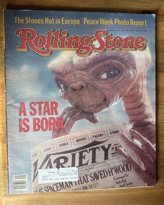 Rolling Stone July 22, 1982  #374 ET  A Star is Born