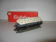 ELECTROTREN CARRO MERCI CON CARICO IN  SCALA HO