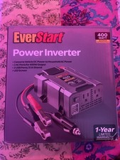 EverStart 400W Power Inverter Converts Vehicle Power DC To AC Power 70002MC