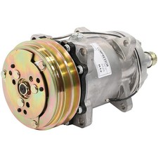 A-9704118-AI Compressor, New, Sanden Style w/ Clutch 9125 