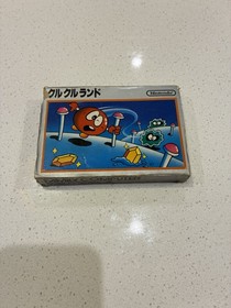 Clu Clu Land Famicom NES Japan import Boxed US Seller