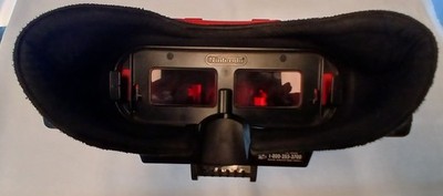 Nintendo Virtual Boy Console - Red and Black (Headset Only)