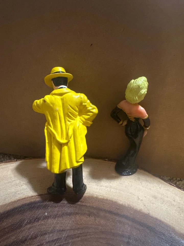 Figura de acción Dick Tracy Detective 4” de colección (1990) juguete de PVC Applause Disney Foto 2 de 3