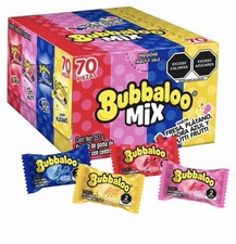 Bubbaloo Bubble Gum Mix Flavors Mexican Chicl...