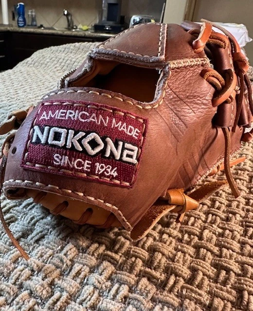 Guante de béisbol Nokona EdgeX Gold Rush 11,5" - TOTALMENTE NUEVO - NUNCA USADO mano derecha Foto 2 de 4