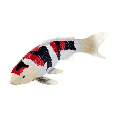 Mojo Fun Koi Karpfen Showa Sanshoku Koi handbemalt Figur