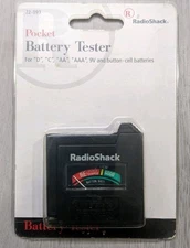 Radio Shack Pocket Battery Tester  No 22-093 Open Box
