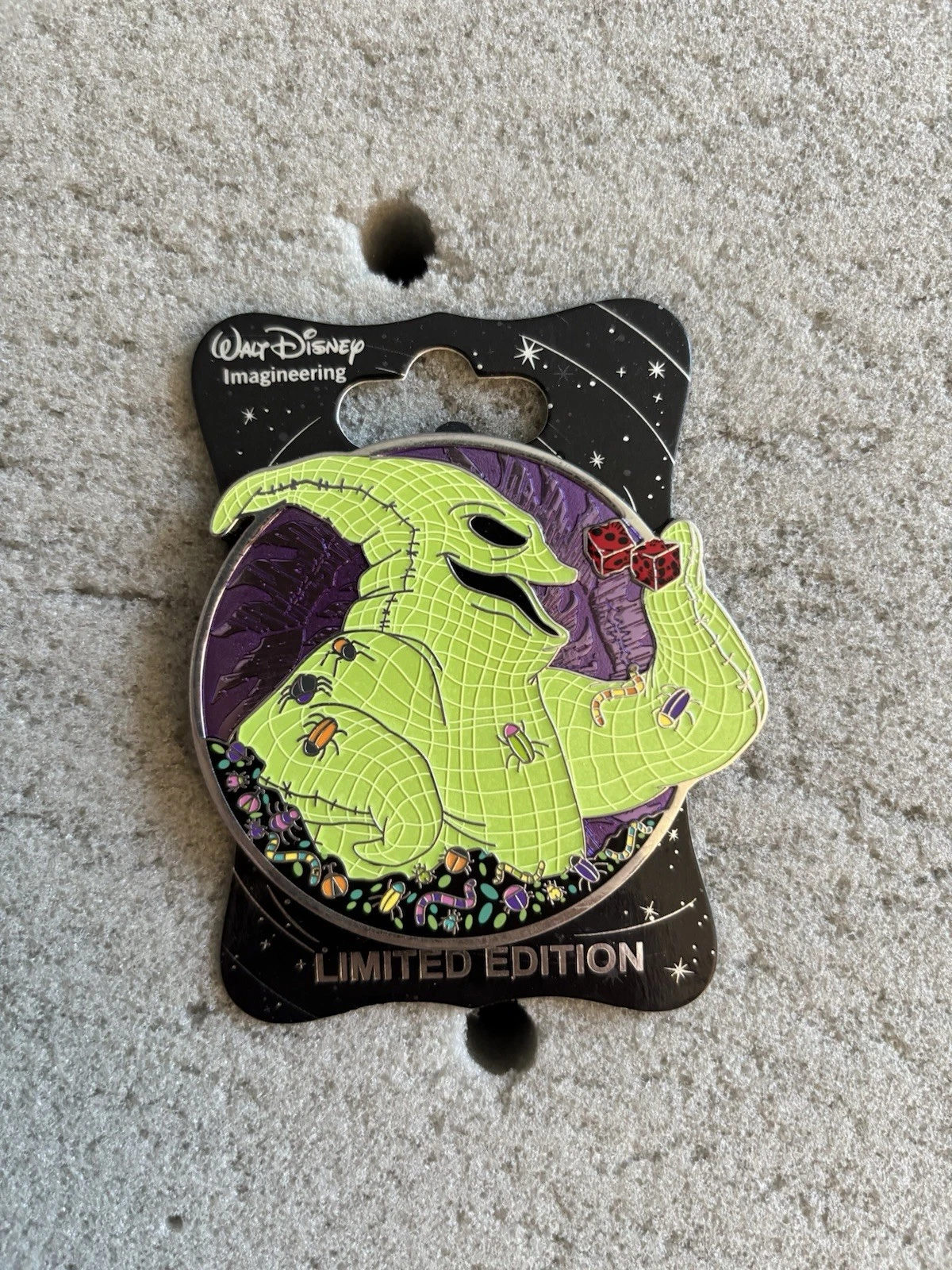 Oogie Boogie Disney Villains WDI Profile Pin LE 250 (Nightmare Before Christmas)