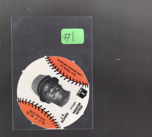 Vida Blue 1977 Burger Chef Funmeal Discs card