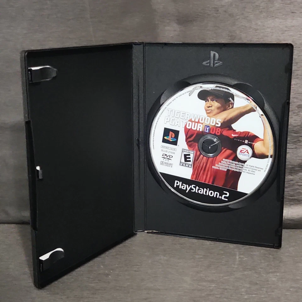 Tiger Woods PGA Tour 08 Sony PlayStation 2 PS2 Video Game - Image 2 of 4