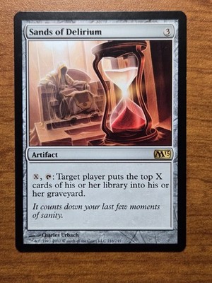 MTG Core Set 2013 - Sands of Delirium - M13 216 - LP