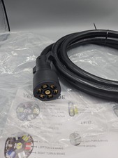 CheeMuii 7 Way Trailer Cord Heavy Duty 8 8 FT SINGLE CORD, 8FT