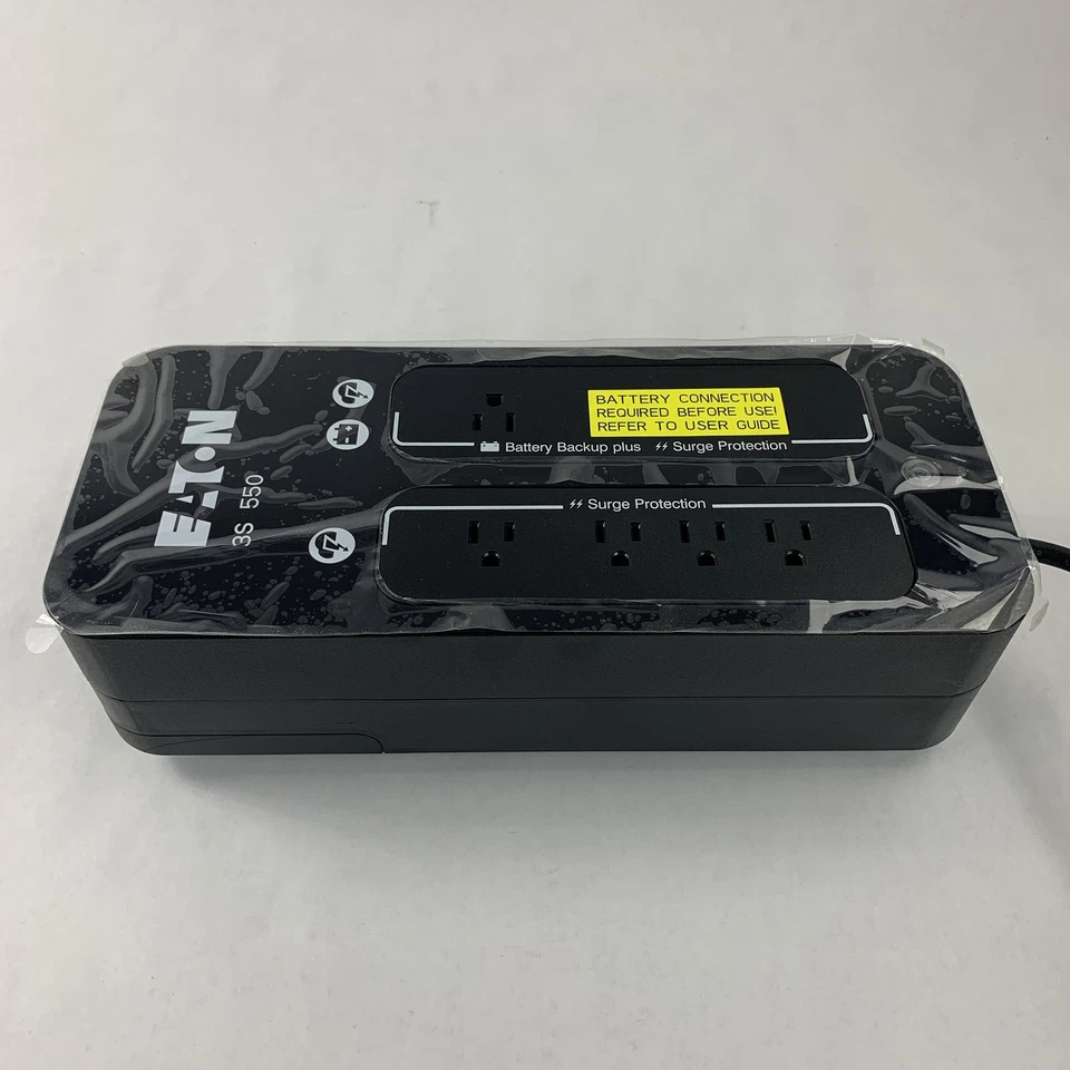UPS de escritorio Eaton 3S550 330 vatios 550 VA probado con baterías Foto 2 de 4