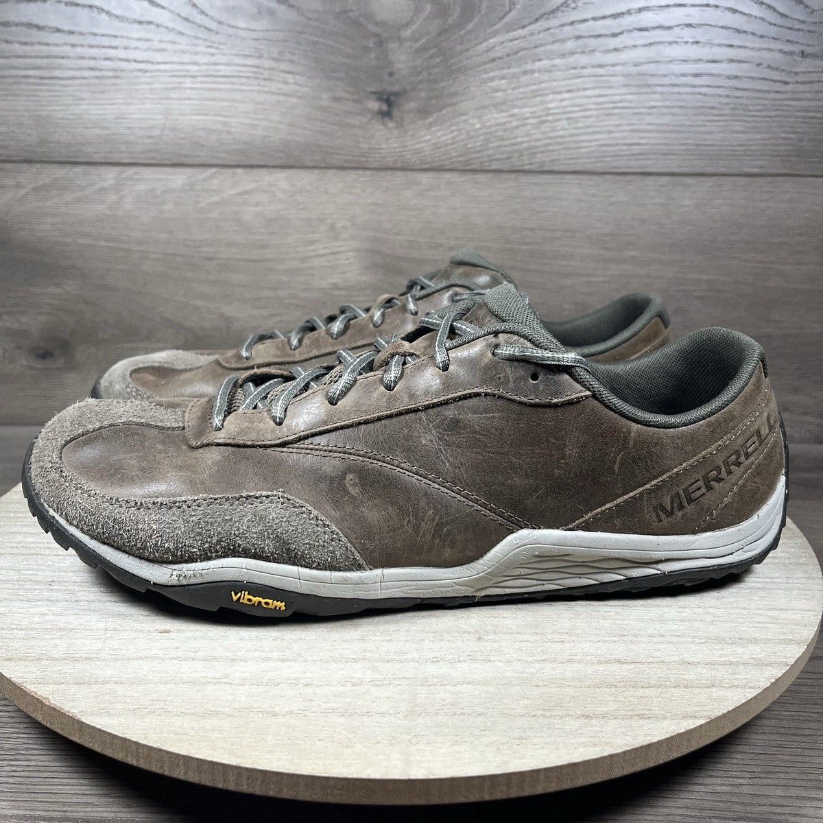 NEW NO BOX SIZE US MENS 7 / EURO 40 TRAIL GLOVE 5 LUNA SLIP ON NUBUCK BROWN SHOE NEW NO BOX SIZE US MENS 7 / EURO 40 TRAIL GLOVE 5 LUNA SLIP  main image 4