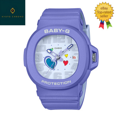 CASIO Baby-G BGA-10-6AJF Purple PLAYFUL HEARTS NEW Japan Watch