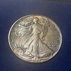 CASE XX USA RETURN OF THE LADY KNIFE 1988 SILVER EAGLE 1946 HALF DOLLAR — photo 8