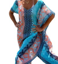 Damen-Strandkleid Vertuschen Kaftan Chiffon Sommerbekleidung Schwimmbikini