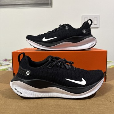 Size 9 - Nike ReactX Infinity Run 4 Black White Women DR2670-001