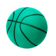 Silent Basketball, Size 3 No Noise Foam Dribbling Indoor Basketball, Green