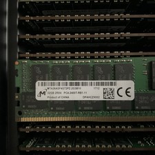 MTA36ASF4G72PZ-2G3B1 Micron 32GB (1x32GB) 2RX4 PC4-2400T DDR4 Server Memory