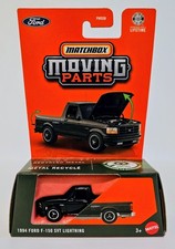 New Htf 2026 Matchbox Moving Parts Black 1994 Ford F-150 Svt Lightning New Htf 2026 Matchbox Moving Parts Black 1994 Ford F-150 Svt Lightning