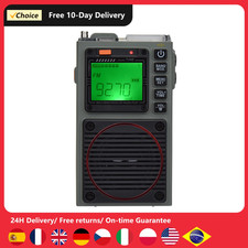 FM Radio Digital Portable Stereo Speaker MP3 Audio Player High Fidelity Sound Qu