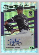 2020 Panini Donruss Optic Purple Pandora Prizm 2/10 Dylan Cease #SS-DC Auto 1nf5