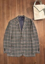 Sid Mashburn 50R (40R US) Made in Italy Silk/...