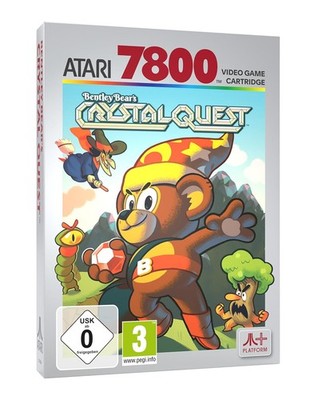 Bentley Bear's Crystal Quest - Cartridge Atari 7800+