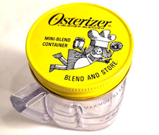 Vintage Osterizer Mini Blend and Store Container w/ Lid 8 oz