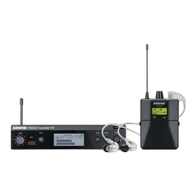 Shure P3TRA215CL PSM300 Wireless In-Ear Monitor System SE215-CL Earphones PRO