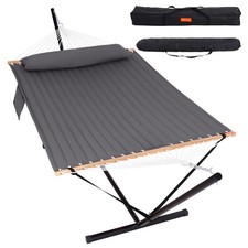 Lazy Daze Hammocks 2 Person Portable Hammock with 12FT Stand for Outside, 10....