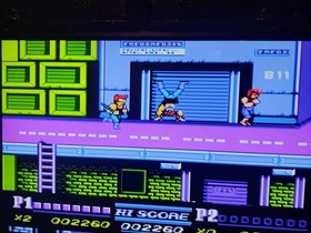 Double Dragon II The Revenge Nintendo NES Game Cartridge Tested 