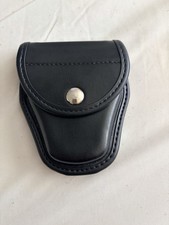 Bianchi AccuMold Elite Handcuff Case Pouch Black Snap Closure