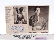 David Lo Pan Big Trouble in Little China James Hong AUTOGRAPHED 6x8 Photo