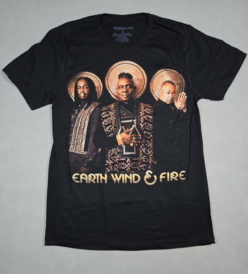 Earth Wind & Fire Sing A Song All Night Long Tour 2023 T Shirt Mens Small NWOT