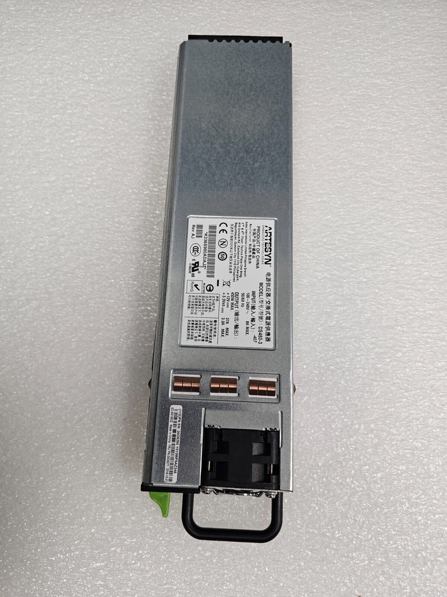 IBM 00D6271 450W PSU Bladeswitch G8052 G8264 00D6260 Rear-to-Front